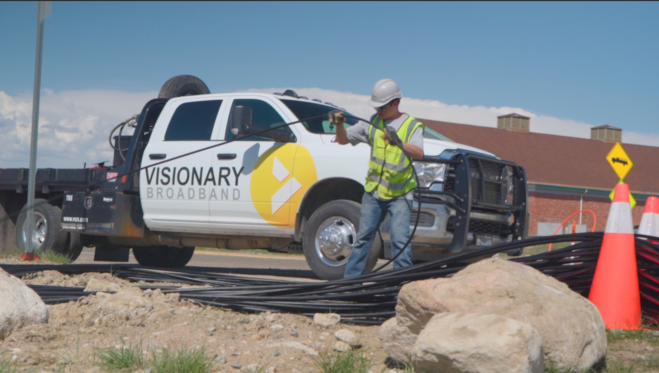 Featured image for “AUG 8, 2023 – Visionary Broadband Adds Hundreds of Miles of Fiber Internet in Wyoming”