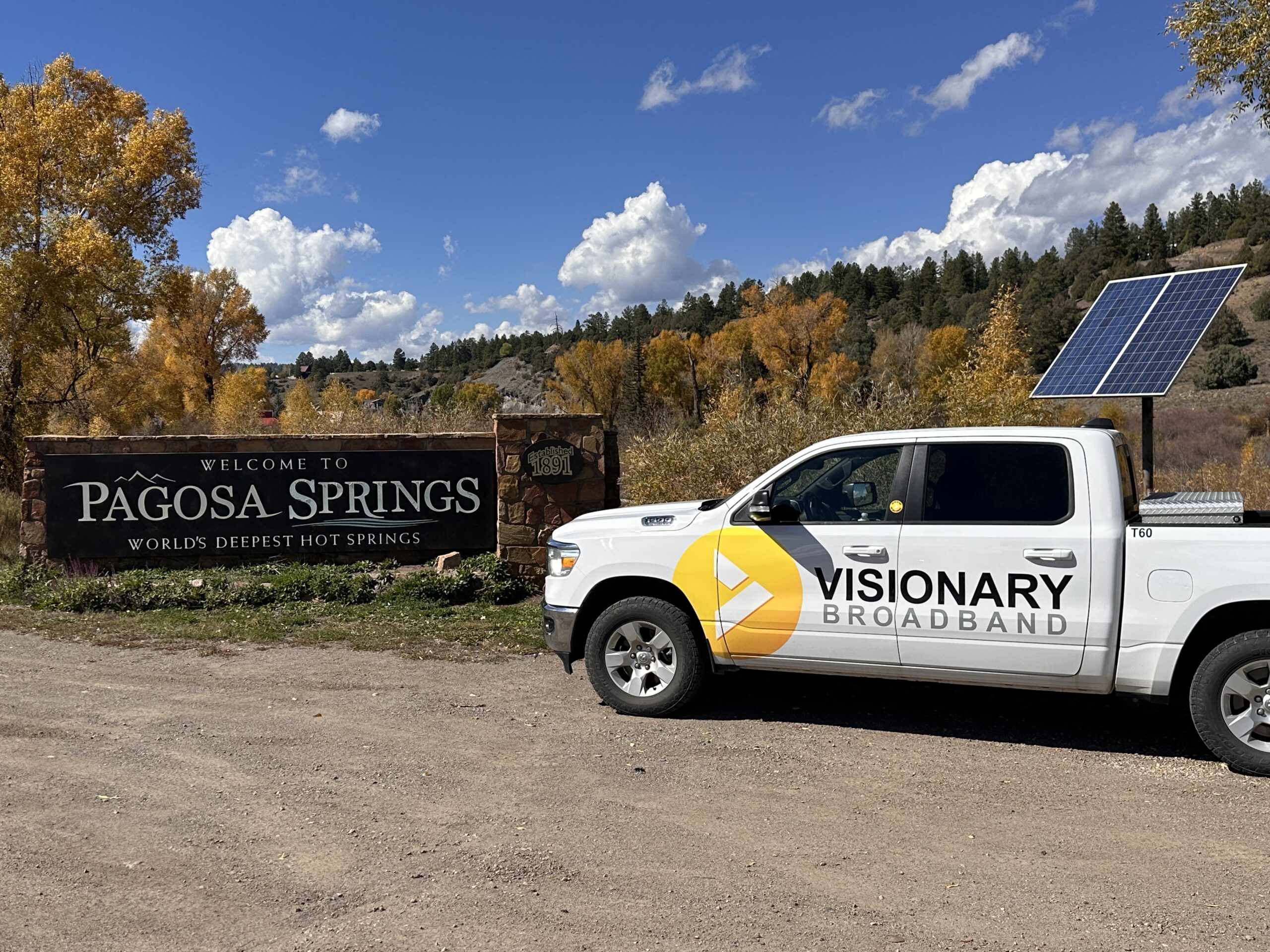 Featured image for “OCT 9, 2025 – Visionary Broadband Delivers Fiber to More Than 1,000 Locations in Pagosa Springs”